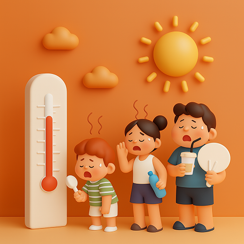 펄펄끓는 여름날