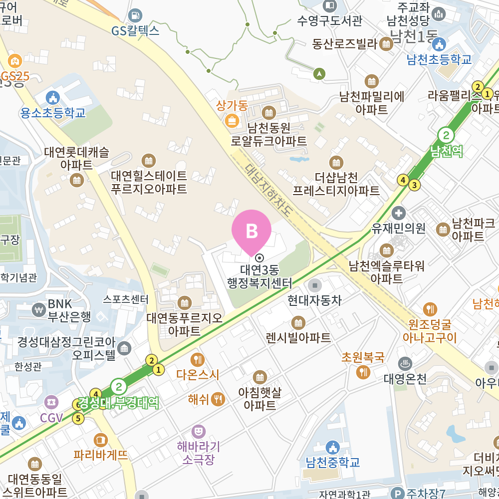 대연 지도