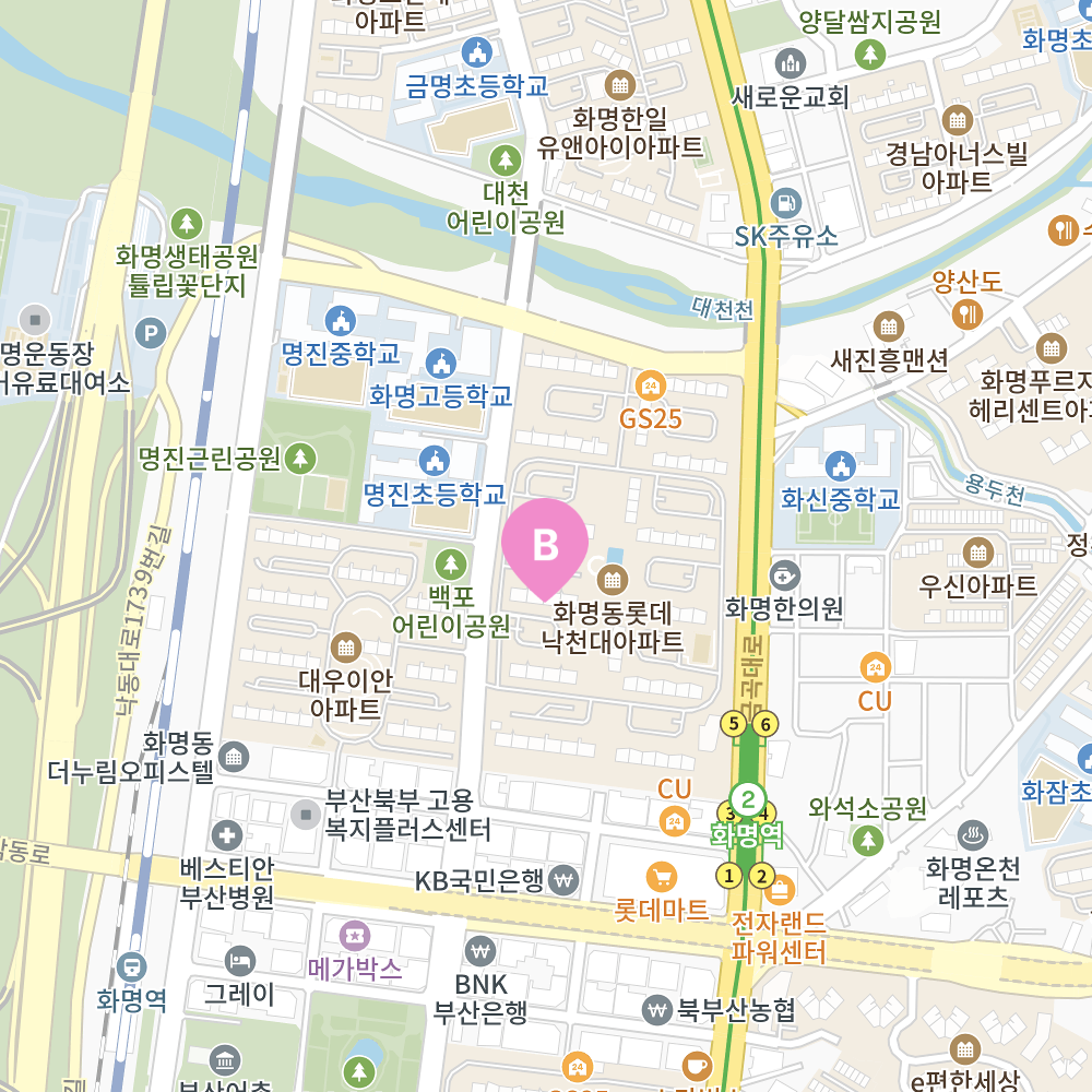 롯데 지도